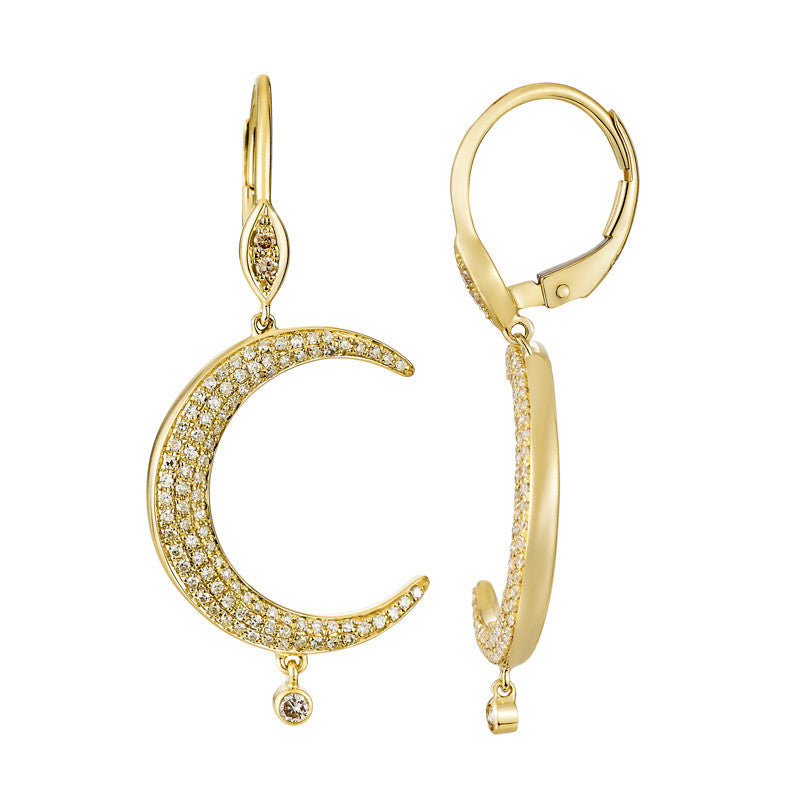 Crescent Cusp Earrings