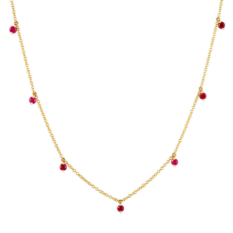 Ruby Kiss Necklace